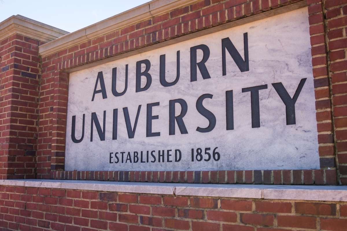 Auburn University campus entrance